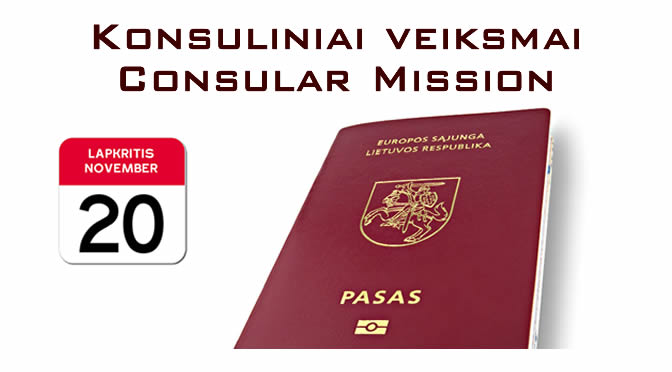 Konsuliniai veiksmai / Consular Mission