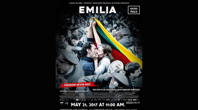 „Emilija iš Laisvės alėjos“ – “Emilia–Fredom Never Dies” Exclusive Atlanta Screening